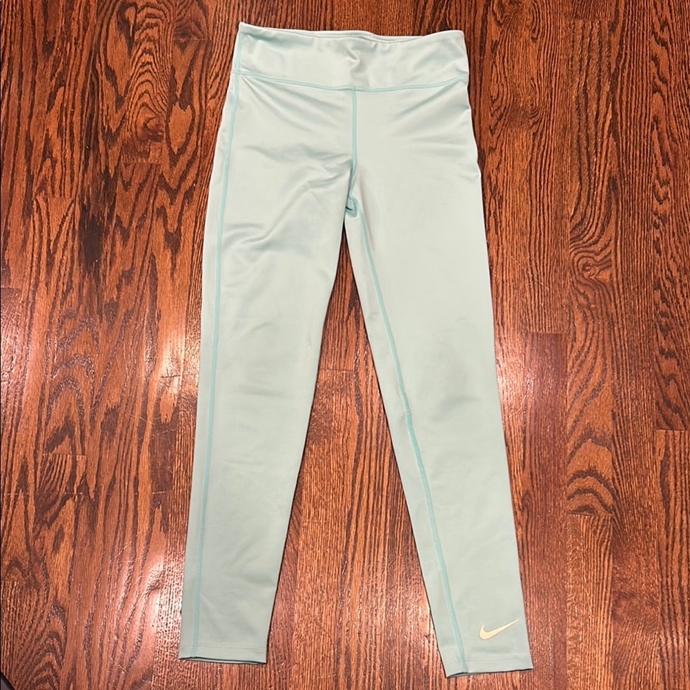 Nike Aqua/Teal Leggings Kids Size XL